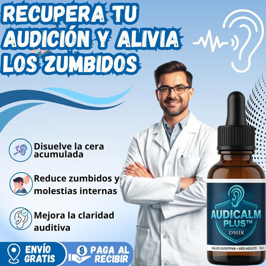 Audicalm plus Limpieza Auditiva